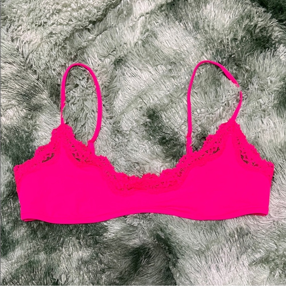 SKIMS Fits Everybody Lace Scoop Bralette